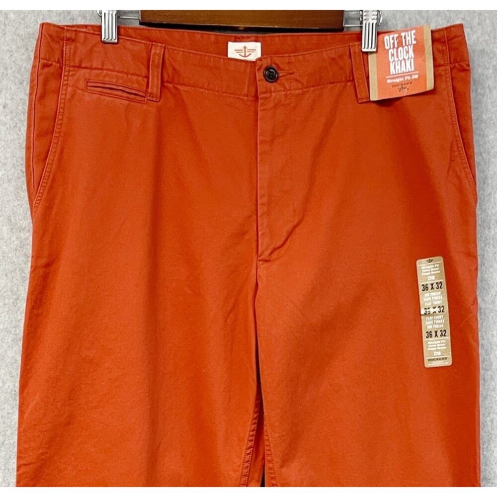 Men's Orange Pants - Picture 5 of 11